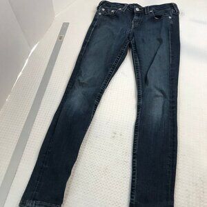 TRUE RELIGION WOMENS SUPER SKINNY JEANS SIZE 28